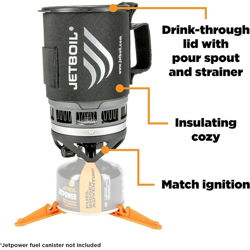 Jetboil Zip Camping Stove Cook - огляд і ціна Camping Cooking Jetboil