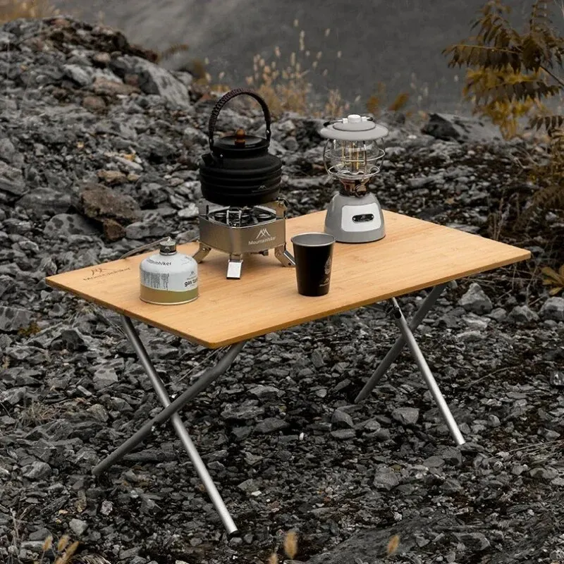 MOUNTAINHIKER 2/3 Bamboo Foldi - огляд і ціна Camping Cooking Table