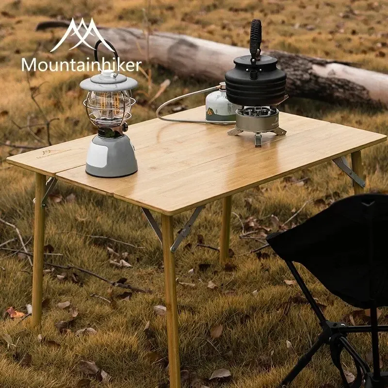 MOUNTAINHIKER 2/3 Bamboo Foldi - огляд і ціна Camping Cooking Table