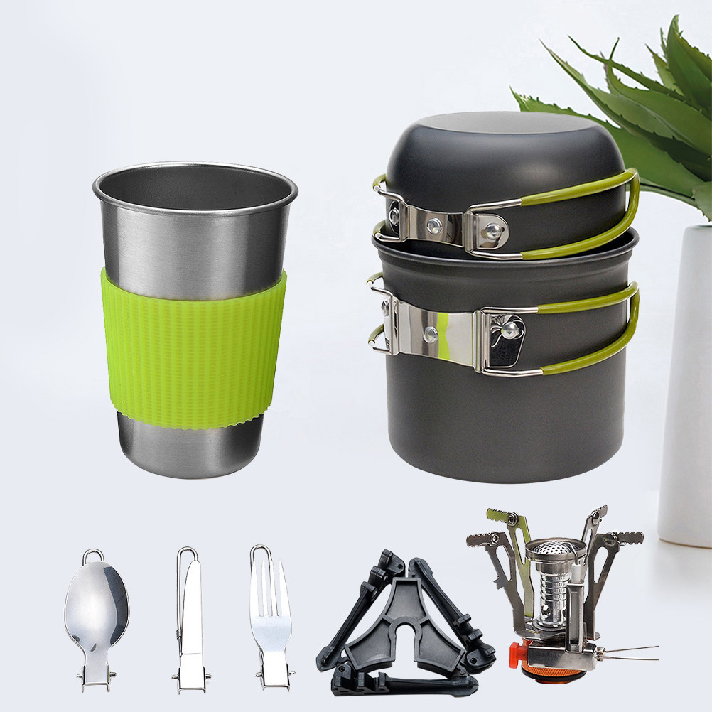Outdoor Camping Cookware Set L - огляд і ціна Camping Cooking Kit