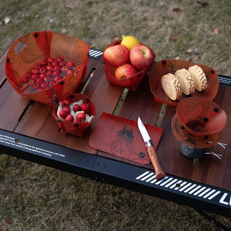 Foldable Camping Tableware Por - огляд і ціна Camping Cooking Kit